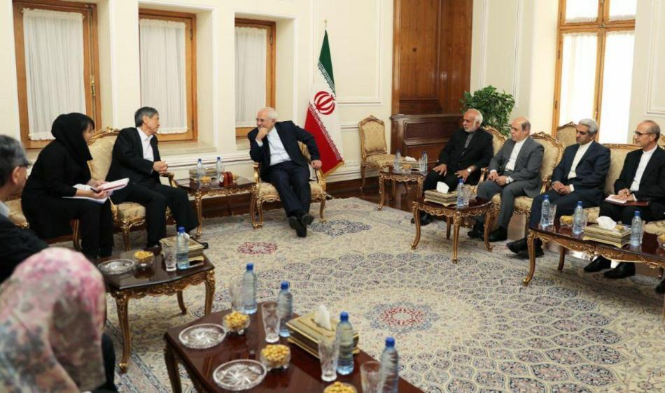 Zarif: Iran, Japan good partners in politico-economic fields