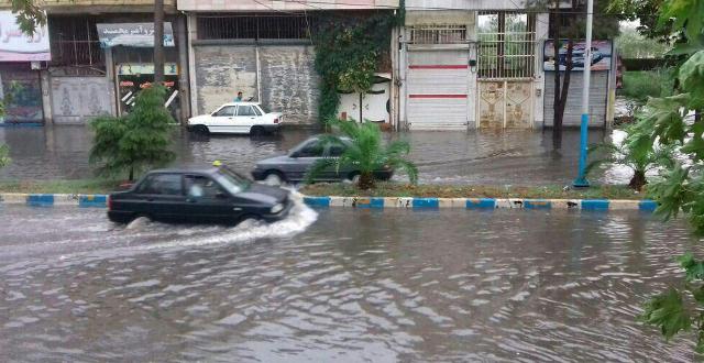 بازديد استاندار گيلان از مناطق آبگرفته شهرستان هاي لنگرود و لاهيجان