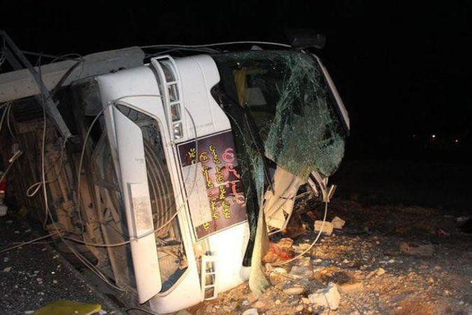 مرگ 919 تن در حوادث رانندگی اتوبوس های مسافربری طی 5 سال گذشته