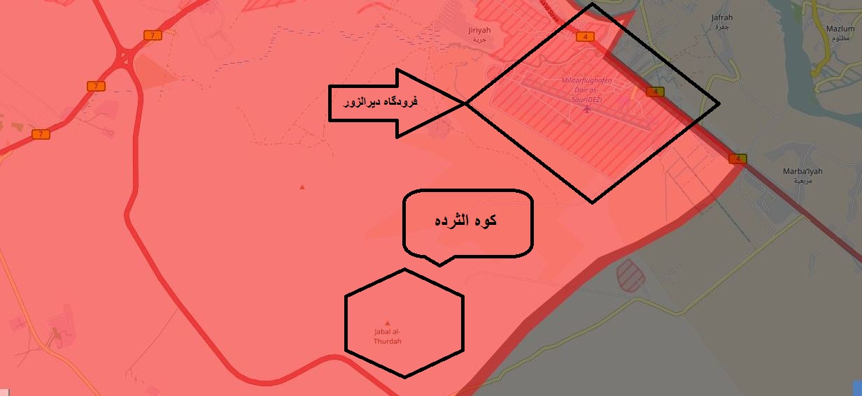 Syrian Army provides security for Deir ez-Zor airport