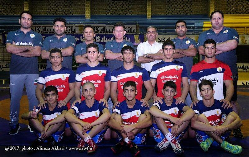 Iran cadet wrestling team grab 1 gold, 1 silver, 3 bronze in Athens 2017