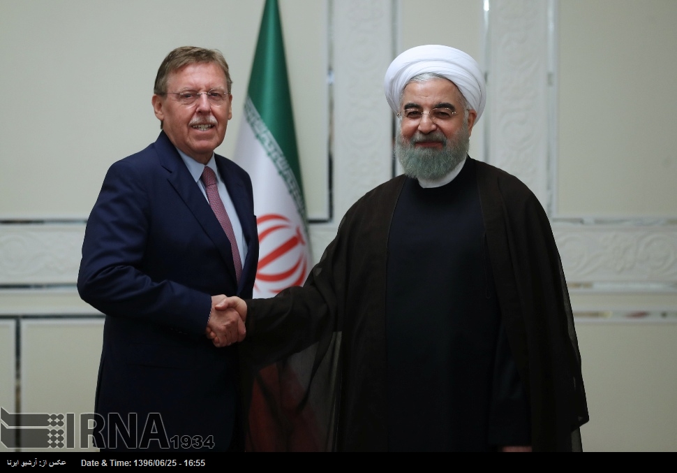 Ruhani: Avrupalılar KOEP ile ilgili Amerika’ya kesin bir mesaj vermeliler Ruhani: Avrupalılar KOEP ile ilgili Amerika’ya kesin bir mesaj vermeliler