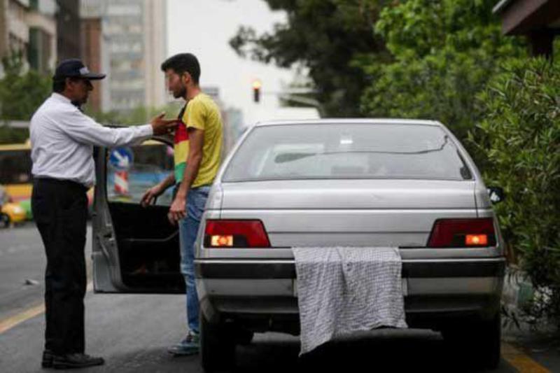 رئیس پلیس راهور پایتخت: مخدوش كردن پلاك خودرو 60 هزار تومان جریمه دارد
