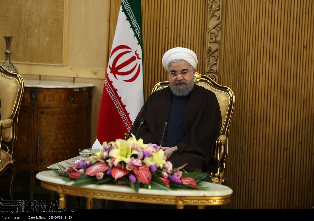Ruhani: KOEP, bölge ve dünya istikrar ve güvenliğine yarayan bir anlaşmadır Ruhani: KOEP, bölge ve dünya istikrar ve güvenliğine yarayan bir anlaşmadır