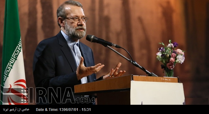 Laricani: İran’ın terörist guruplara yardım iddiası komiktir Laricani: İran’ın terörist guruplara yardım iddiası komiktir