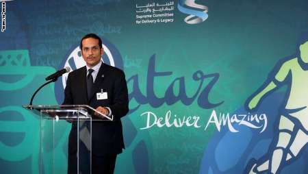 وزیر خارجه قطر: جام جهانی یك انگیزه و فرصت سازنده برای دوحه است