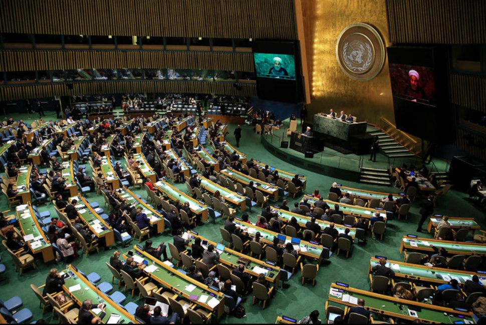 دكتر روحاني در مجمع عمومي سازمان ملل متحد قاطع سخن گفت