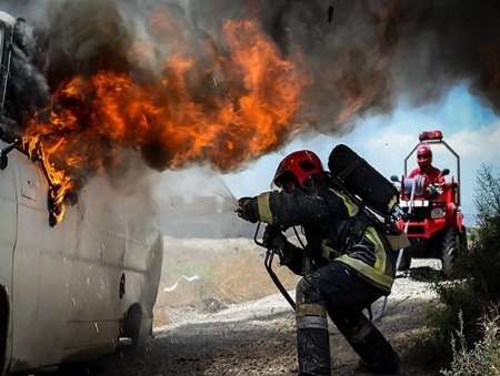 آتش نشاني شيروان به 52 فقره خودرو واژگون شده امدادرساني كرد