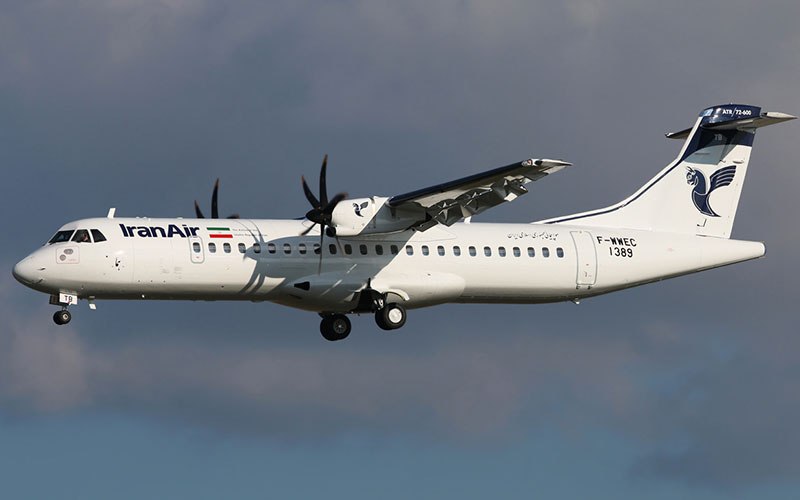 2 فروند هواپیمای خریداری شده ATR72 وارد تهران شد