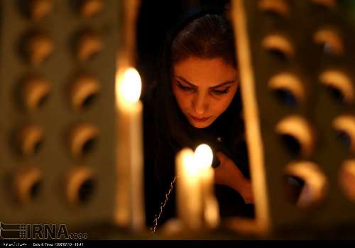 Rituales de la tarde de Ashura (Sham-e Ghariban) en Tehran