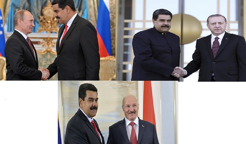سفر مادورو به روسيه، بلاروس و تركيه؛ پاسخي به تهديدهاي آمريكا