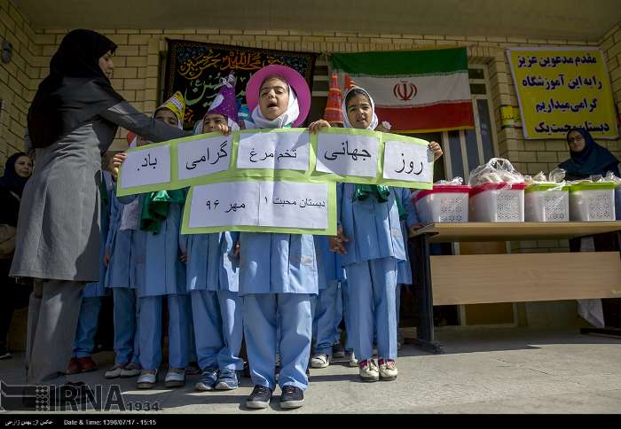 مدارس شیراز میزبان جشن روز جهانی تخم‌مرغ/توزیع ۲هزار و ۲۰۰ وعده صبحانه