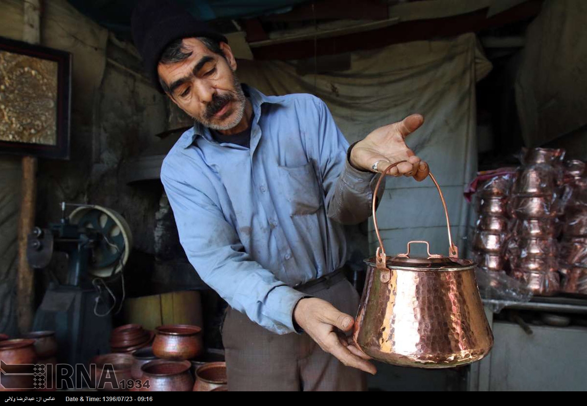 مسگری در زنجان