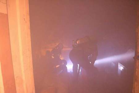 حريق منزل مسكوني در خيابان زينبيه اصفهان خاموش شد