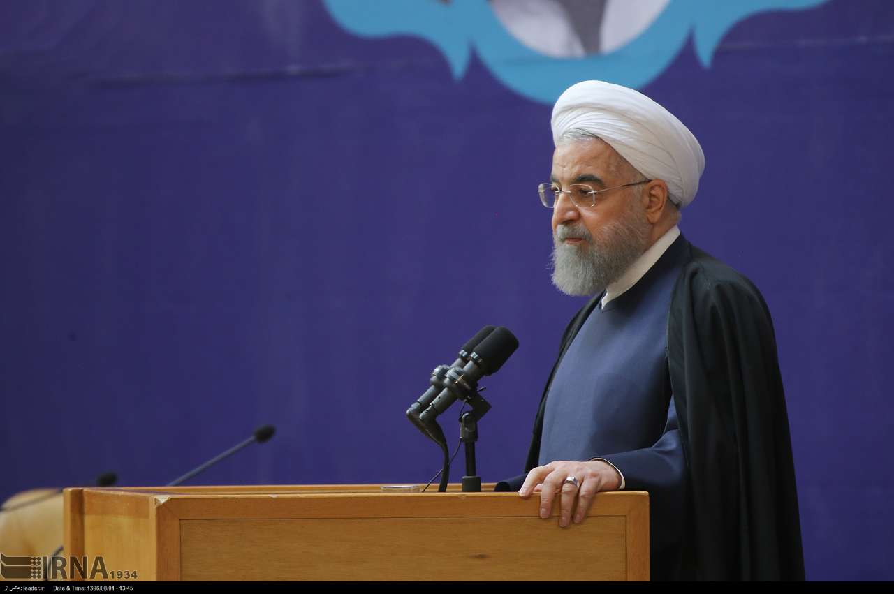 Rohani: Nadie tiene derecho a manifestarse sobre el poder militar de Irán Rohani: Nadie tiene derecho a manifestarse sobre el poder militar de Irán