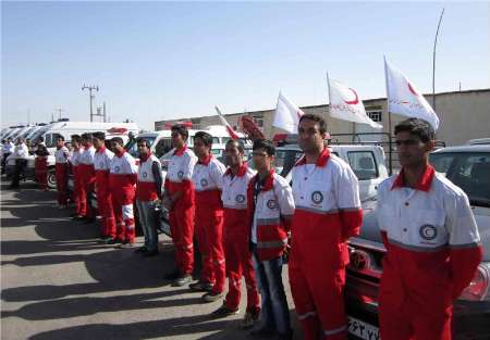 استقرار30 پایگاه شبانه روزی هلال احمر كرمانشاه برای خدمات رسانی به زائران اربعین