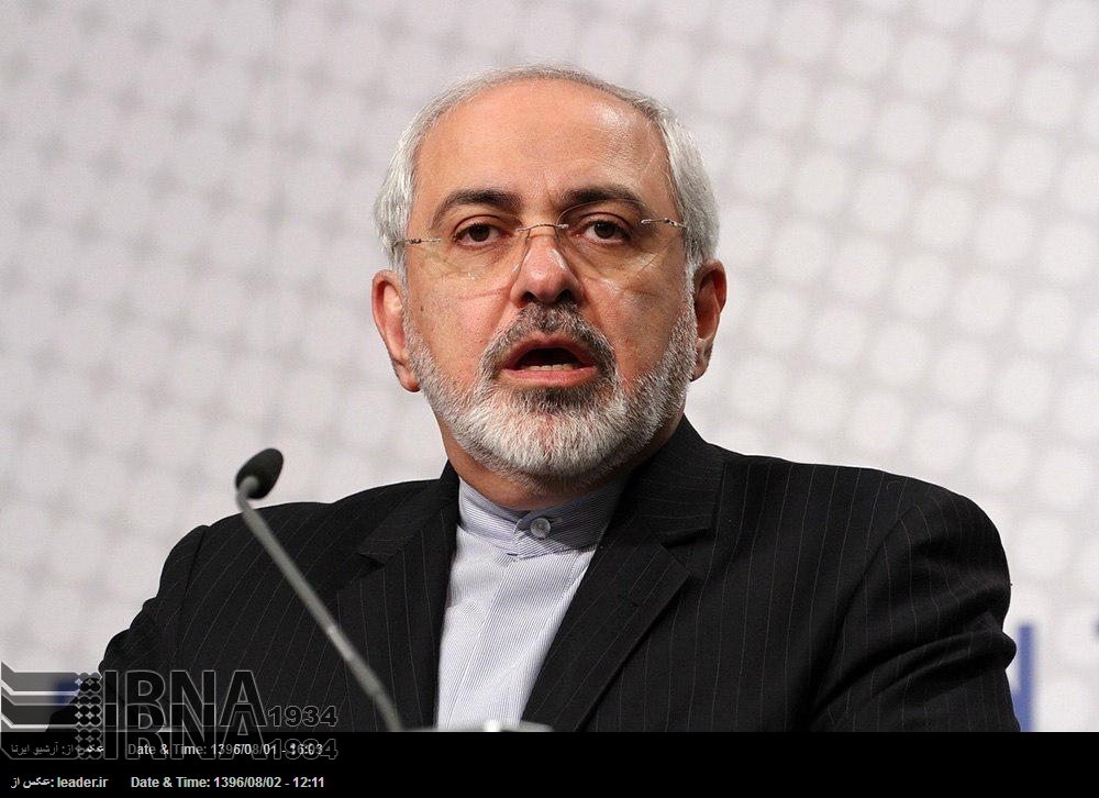 Zarif: El alboroto de Trump no afectará al pueblo iraní Zarif: El alboroto de Trump no afectará al pueblo iraní