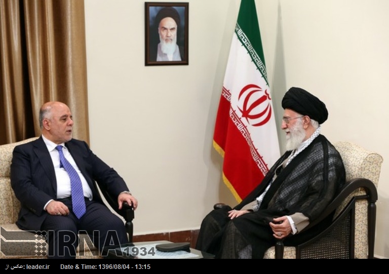 El Ayatolá Jamenei recibe al Primer Ministro iraquí El Ayatolá Jamenei recibe al Primer Ministro iraquí