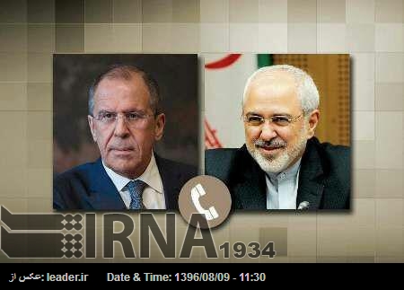 Zarif y Lavrov conversan telefónicamente antes de la cumbre trilateral Zarif y Lavrov conversan telefónicamente antes de la cumbre trilateral