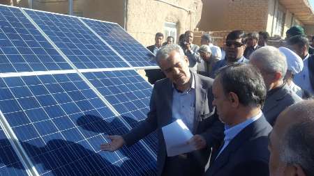 افتتاح 71 نیروگاه خورشیدی خانگی در استان كرمان