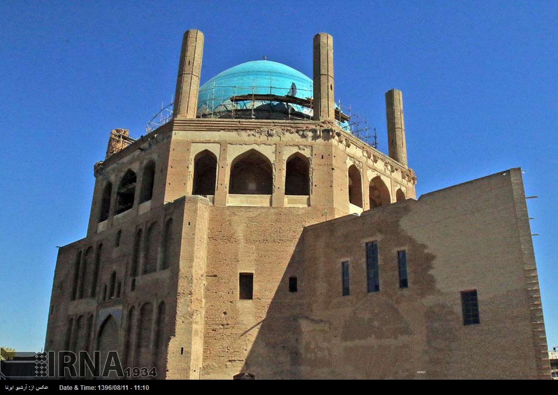 Öldscheitü-Mausoleum in der iranischen Stadt Zandschan
