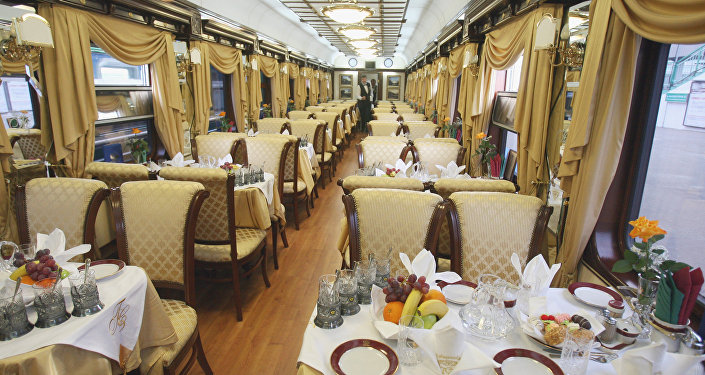 Russia's Golden Eagle Train to arrive in Tehran Russia's Golden Eagle Train to arrive in Tehran