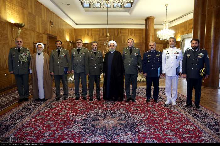 رییس جمهوری و تاكید بر جایگاه فراجناحی نیروهای مسلح رییس جمهوری و تاكید بر جایگاه فراجناحی نیروهای مسلح