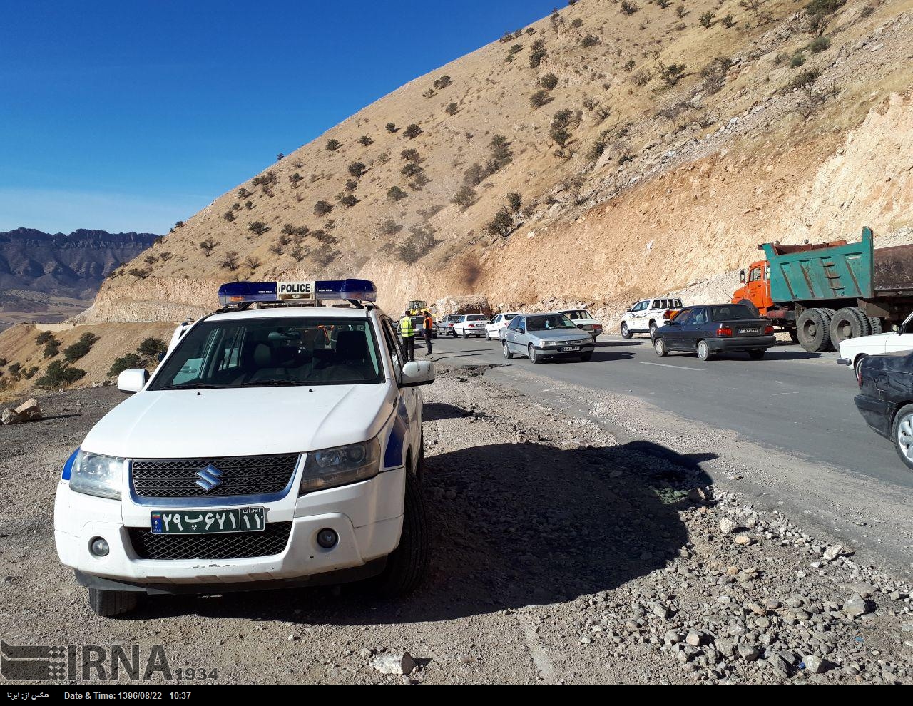 کاهش ۳۰ درصدی وقوع سوانح رانندگی در استان کرمانشاه