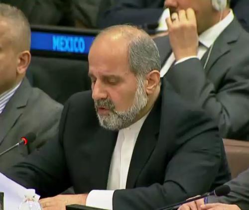 سفير ايران در سازمان ملل:انتقاد از استانداردهاي دوگانه/اقدام كانادا دهن كجي به حقوق بشر است