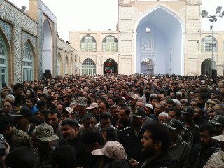 پيكر شهيد مدافع حرم در سبزوار تشييع شد