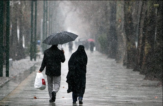 پیش بینی بارش برف و باران پراكنده در مناطقی از قم