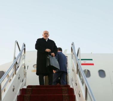Iranian FM arrives in Baku from Rome Iranian FM arrives in Baku from Rome