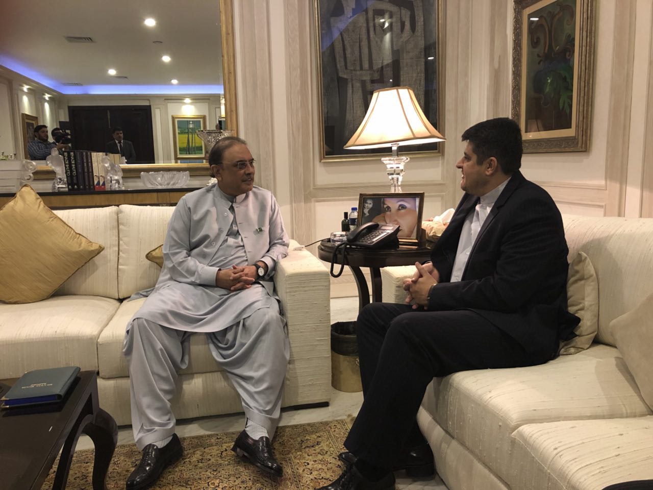 Pakistan’s ex-president fully supports early completion of IP gas pipeline Pakistan’s ex-president fully supports early completion of IP gas pipeline