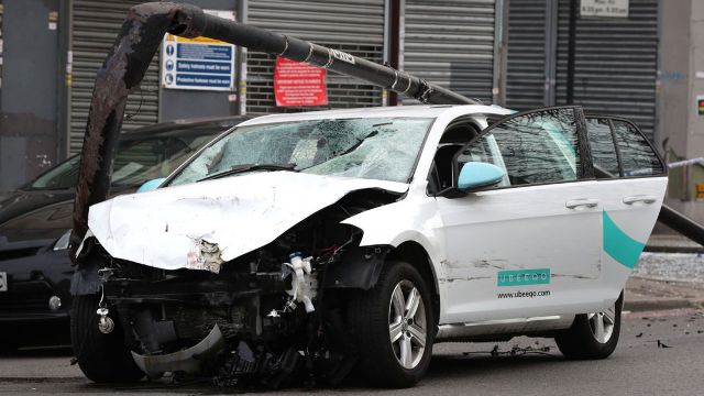 Car hits pedestrians in south London, injures five people Car hits pedestrians in south London, injures five people