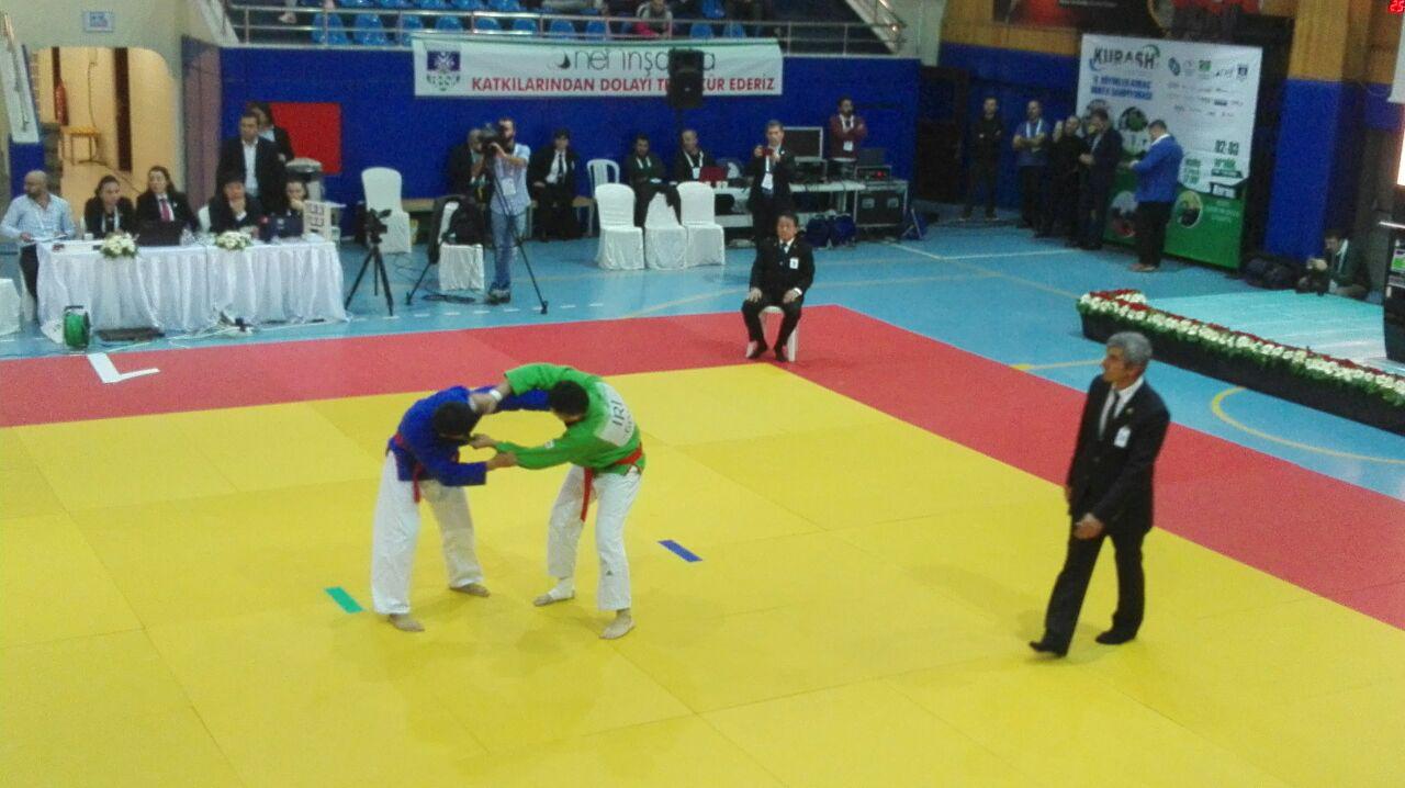 Iran Kurash wrestlers bag 1 silver, 1 bronze Iran Kurash wrestlers bag 1 silver, 1 bronze