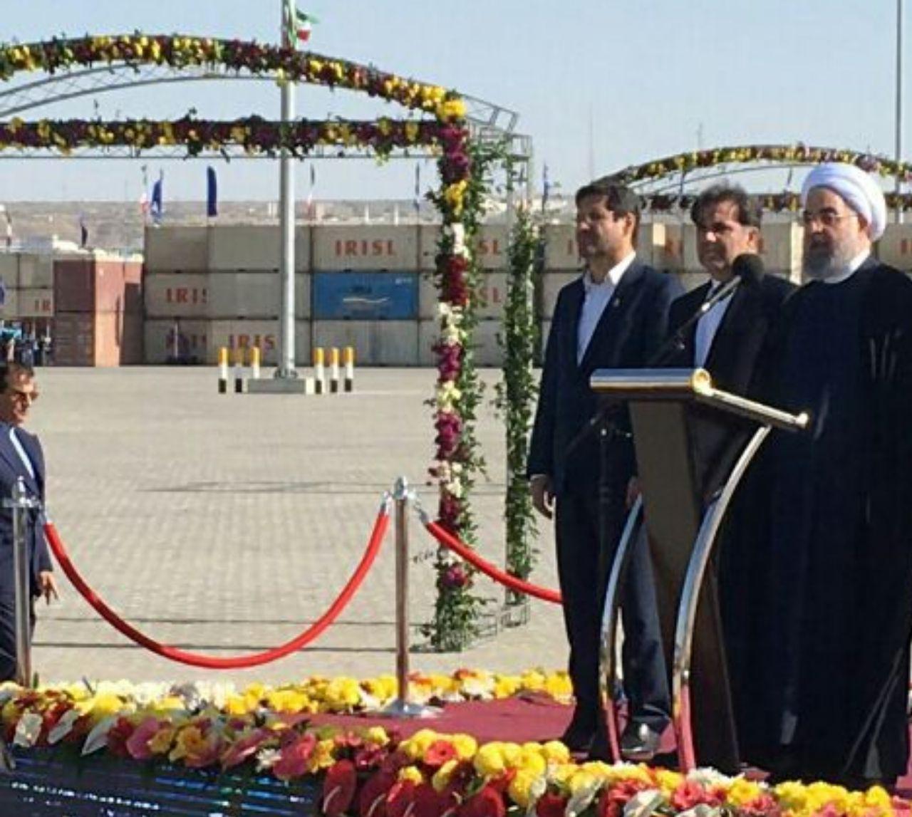Chabahar FTZ port politically, economically strategic: Pres. Rouhani Chabahar FTZ port politically, economically strategic: Pres. Rouhani