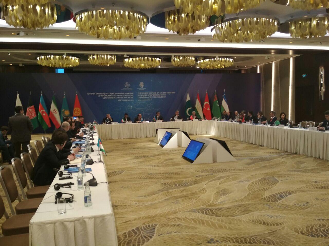 Second ICT ministerial meeting of ECO kicks off in Baku Second ICT ministerial meeting of ECO kicks off in Baku