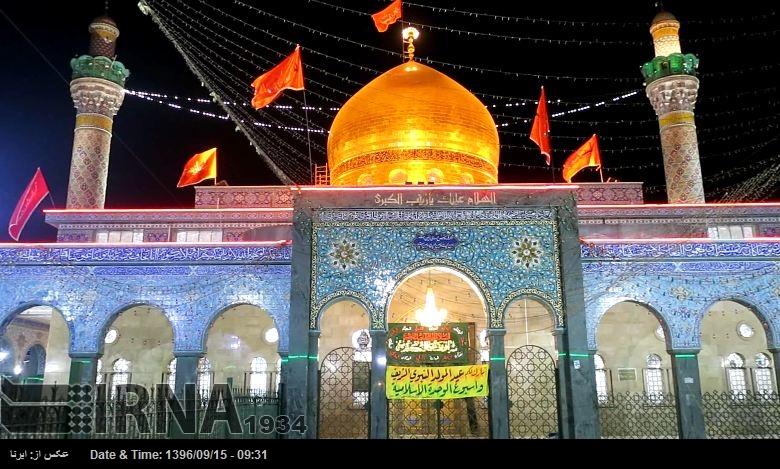 سوریه – جشن میلاد پیامبراکرم(ص) و امام جعفرصادق(ع) درمصلای حرم حضرت زینب(س)