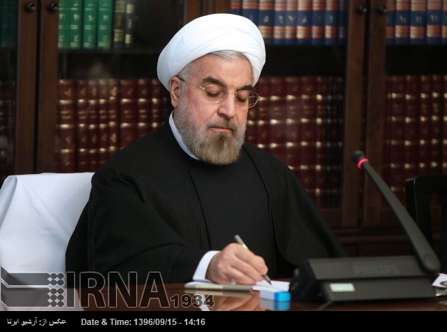 عالمی ویٹ لفٹنگ مقابلوں میں ایرانی ٹیم کی فتح پر صدر روحانی کی مبارکباد عالمی ویٹ لفٹنگ مقابلوں میں ایرانی ٹیم کی فتح پر صدر روحانی کی مبارکباد