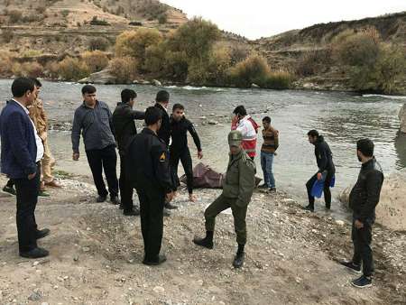 كشف جسد جوان قمی در رودخانه ارمند شهرستان لردگان