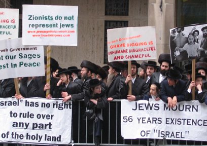 Anti-Zionist Orthodox Jews oppose Trump decision Anti-Zionist Orthodox Jews oppose Trump decision