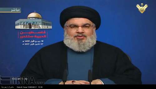 ٹرمپ کا فیصلہ مسلمانوں اور عیسائیوں کی توہین ہے: سربراہ حزب اللہ