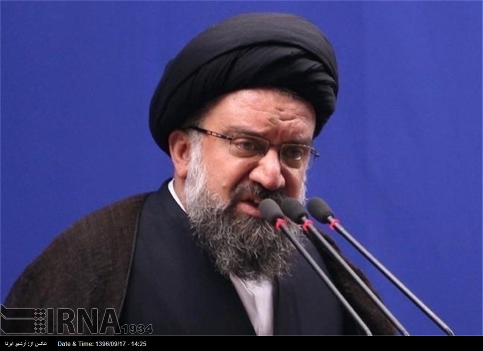 ٹرمپ نے فلسطین امن مذاکرات کا جنازہ نکال دیا: آیت اللہ خاتمی ٹرمپ نے فلسطین امن مذاکرات کا جنازہ نکال دیا: آیت اللہ خاتمی