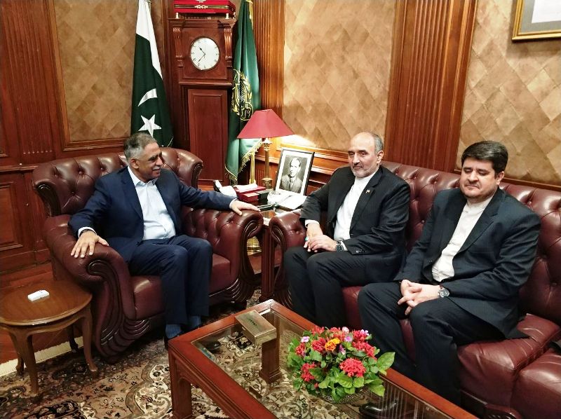 Iran envoy, Pakistan governor, discuss bilateral trade ties Iran envoy, Pakistan governor, discuss bilateral trade ties