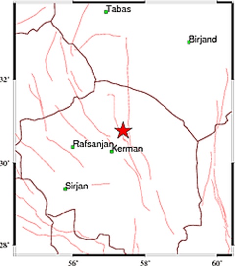 زلزله چهار ریشتری كرمان خسارتی نداشت