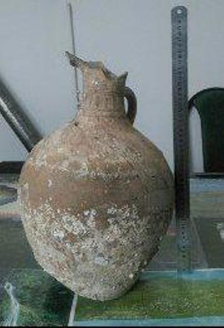 Ancient crock fished out from Caspian Sea Ancient crock fished out from Caspian Sea