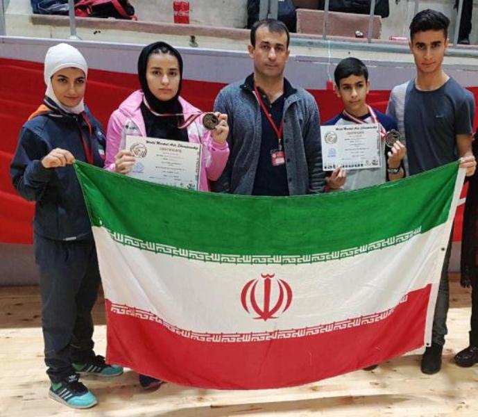 Iran female Kung fu athlete pockets gold in Turkey Iran female Kung fu athlete pockets gold in Turkey