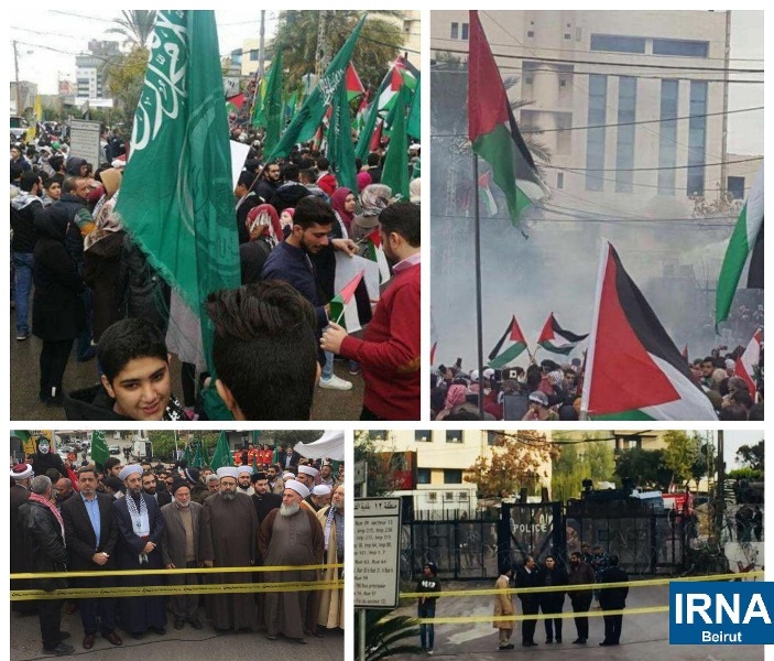 Lebanese people stage anti-US rallies in Beirut Lebanese people stage anti-US rallies in Beirut