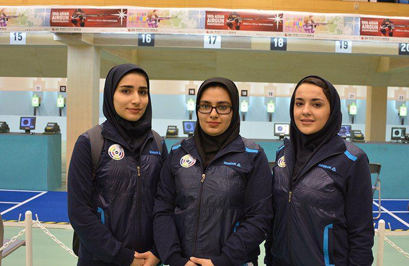Iranian women shooters grab Asian gold Iranian women shooters grab Asian gold