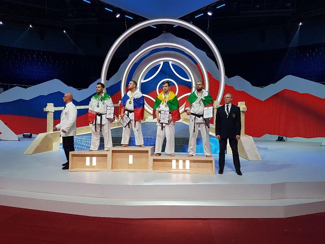 Iranians bag 3 Kyokushin medals in Russia Iranians bag 3 Kyokushin medals in Russia
